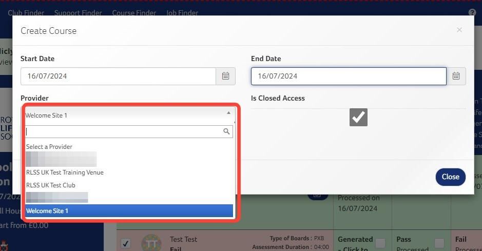 How to Delete a Course