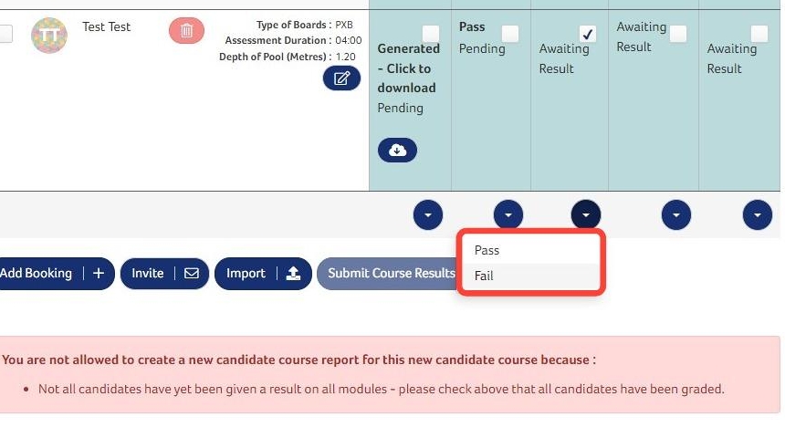 How to Enter and Submit Assessment Results
