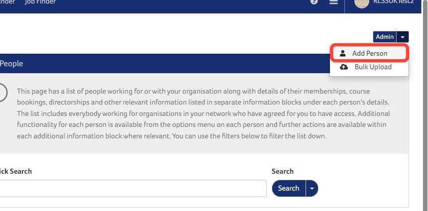How to Add People to your Approved Training Centre or Provider (ATC/ATP)
