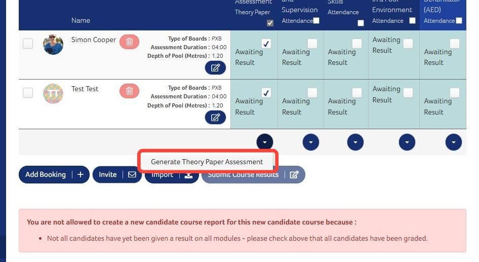How to Download Theory Assessment Papers (for First Aid, NPLQ & NPSQ only)
