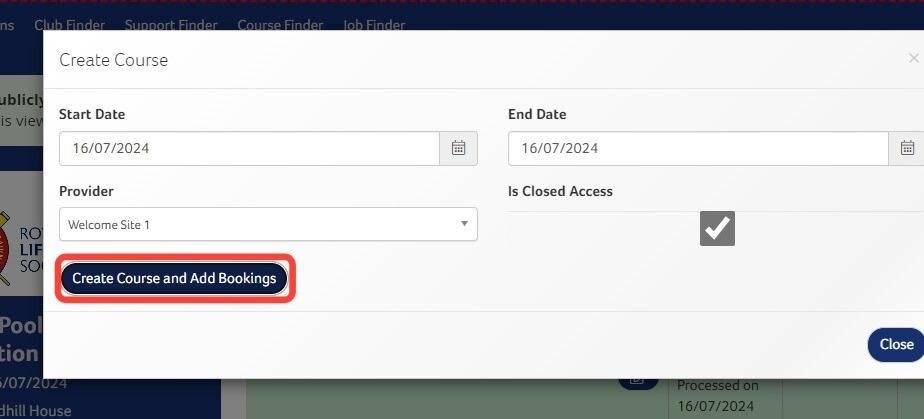 How to Delete a Course
