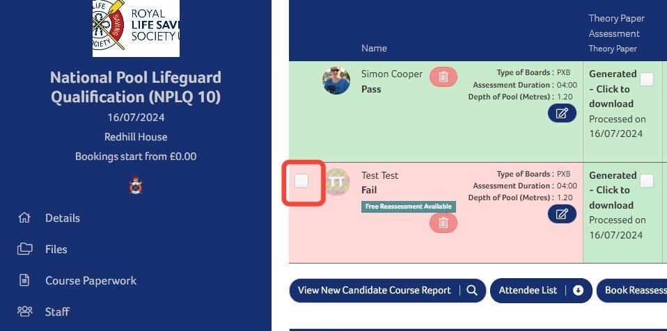 How to Delete a Course