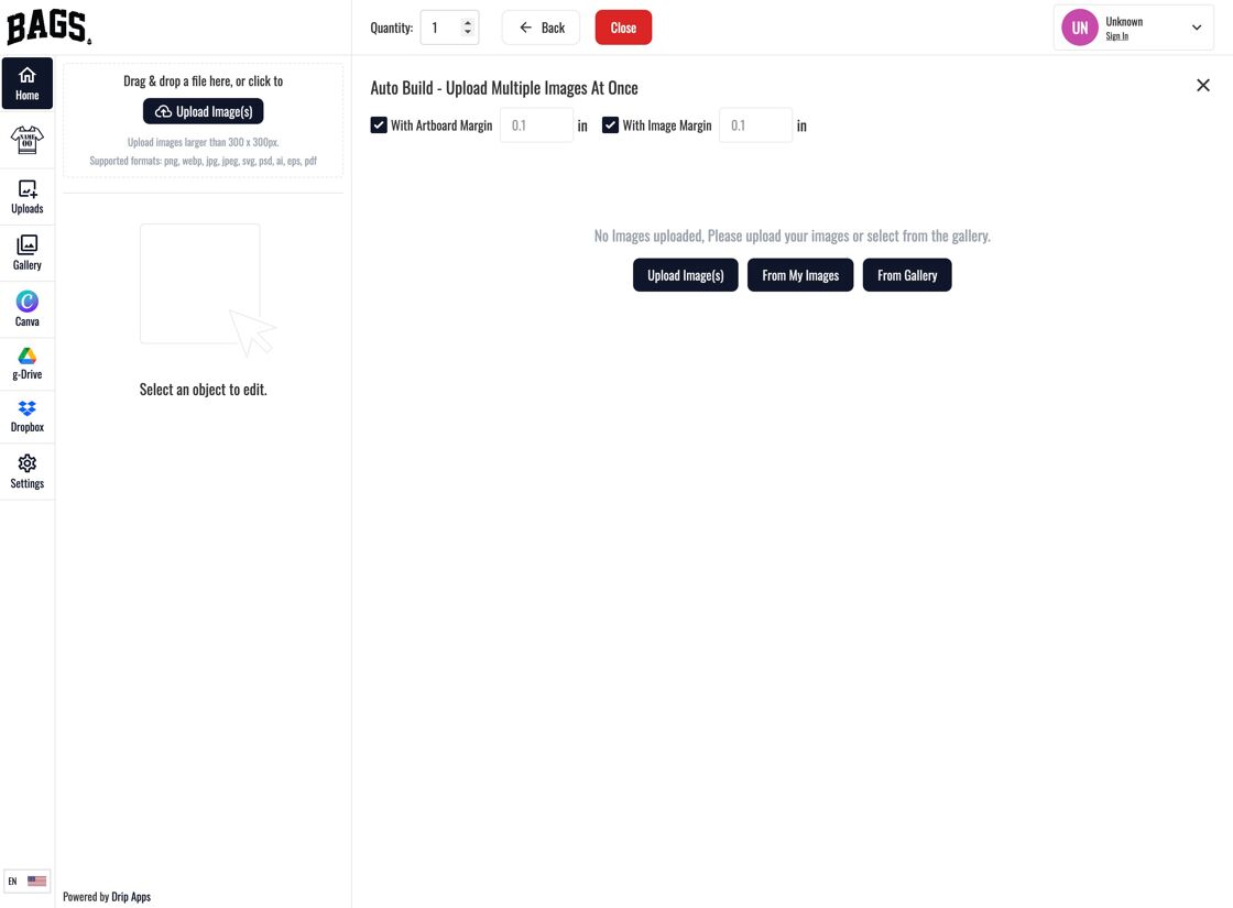Customer View - Auto Build Mode