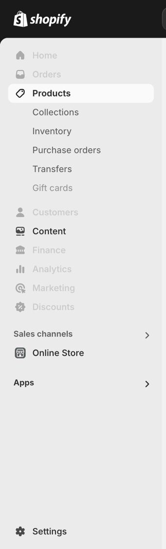 Shopify Apps Section