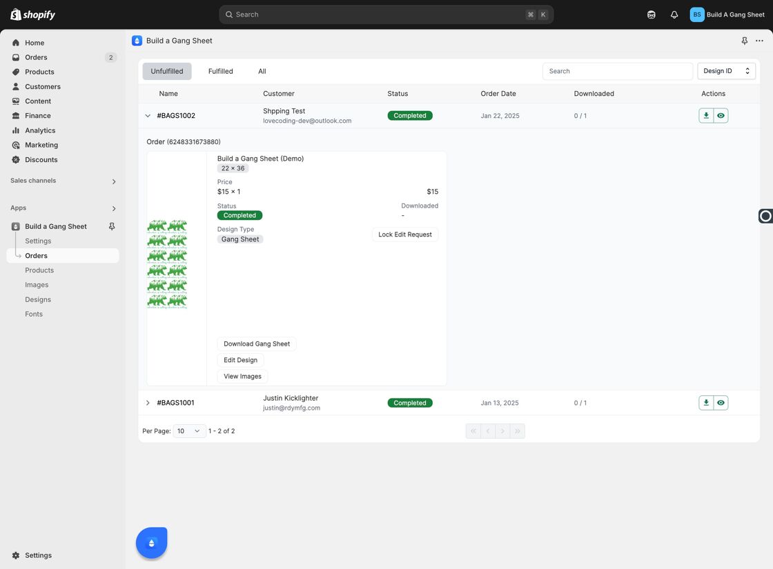 Search Design Field