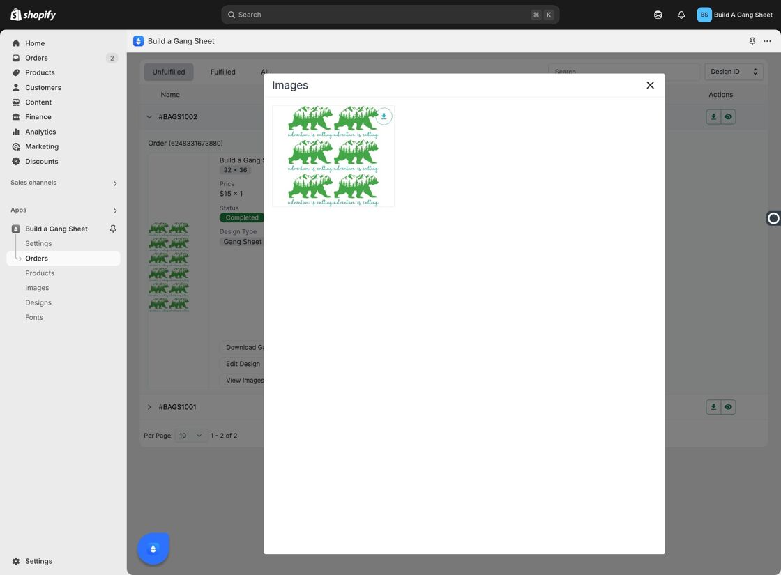 Download Individual Image