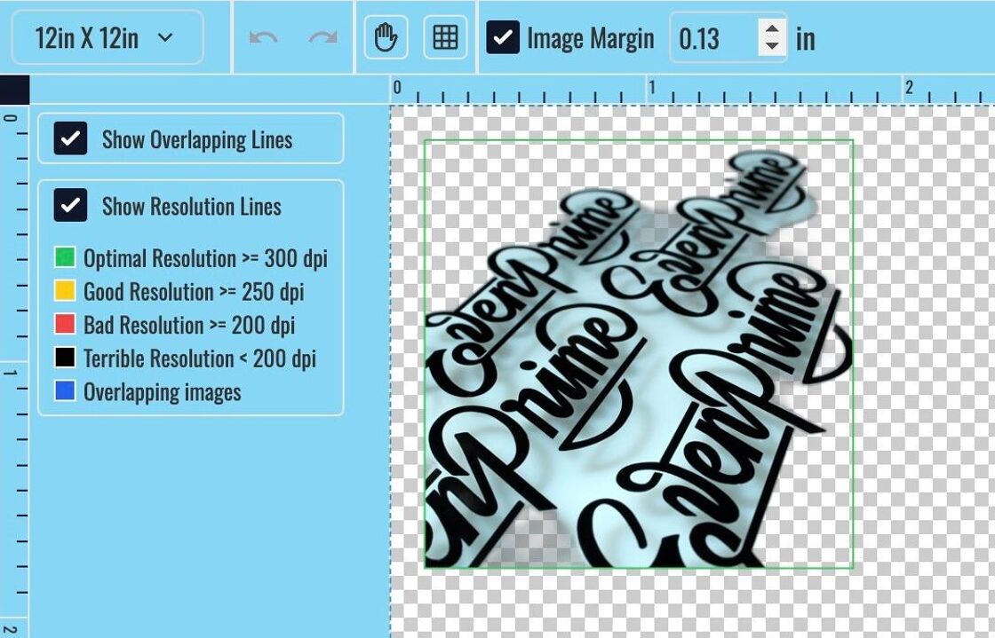 Image Box Warning