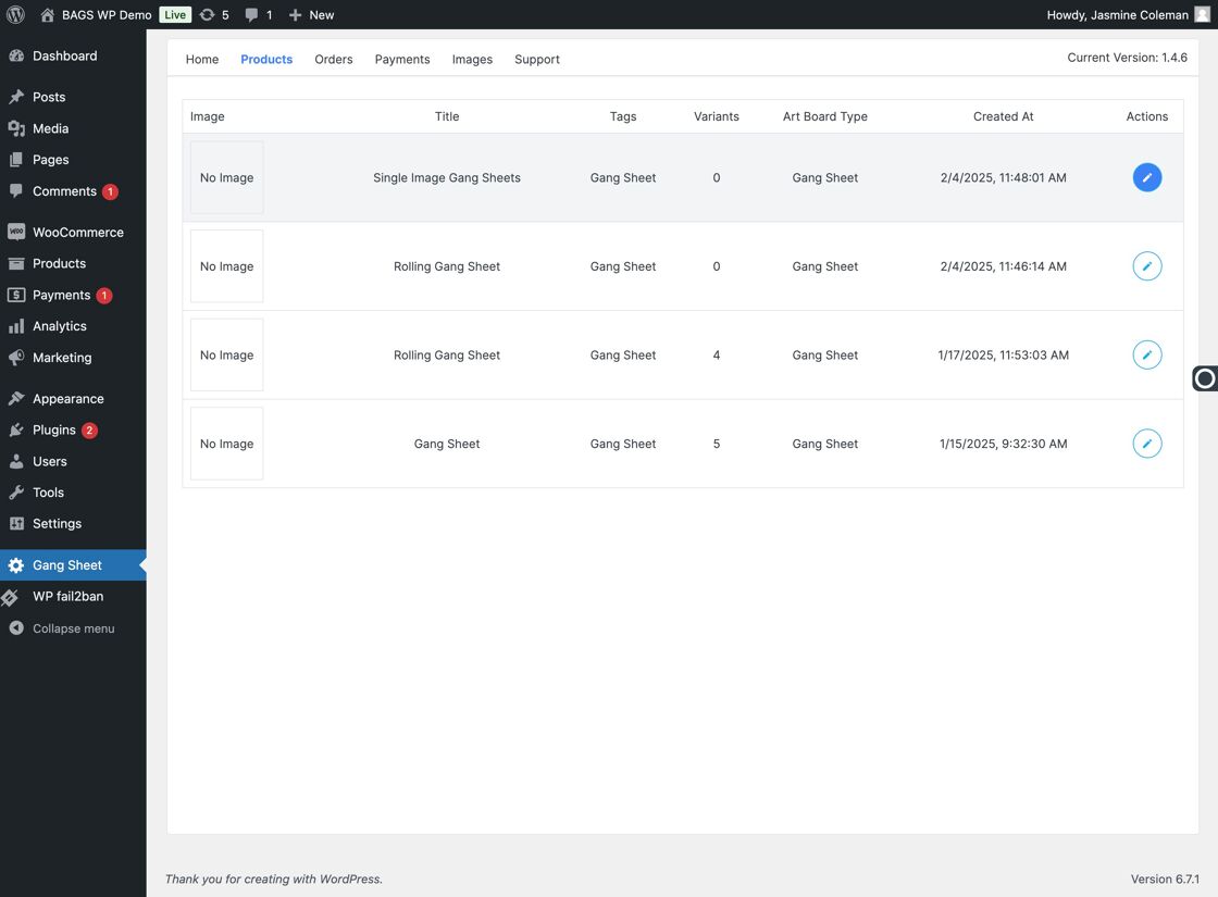 WooCommerce Product Overview