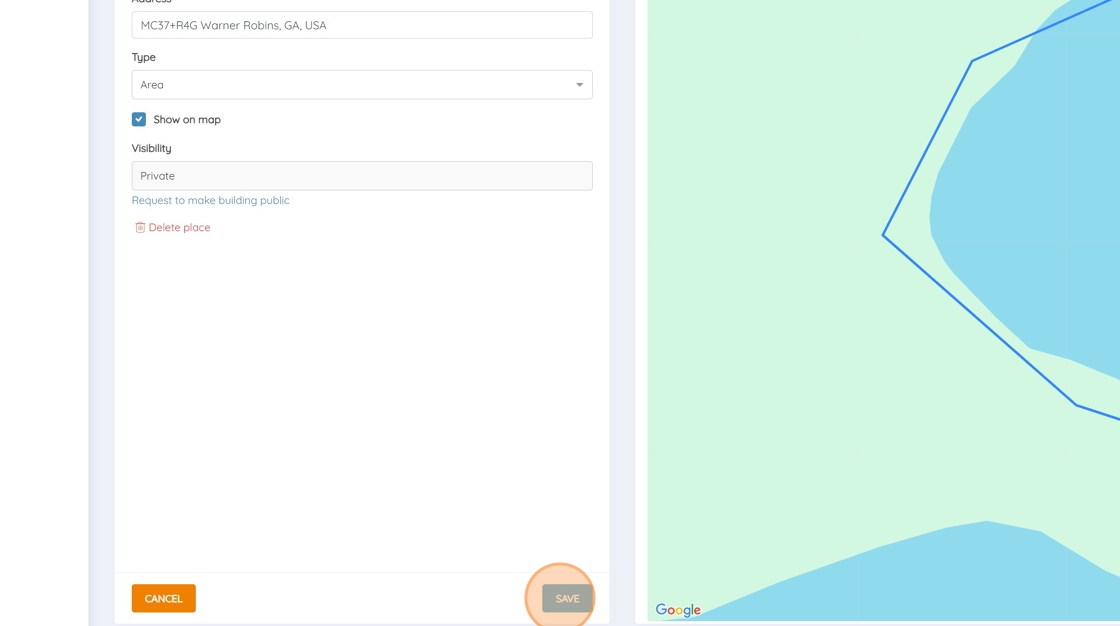 How to Create a Geofence 13 FB923C standard