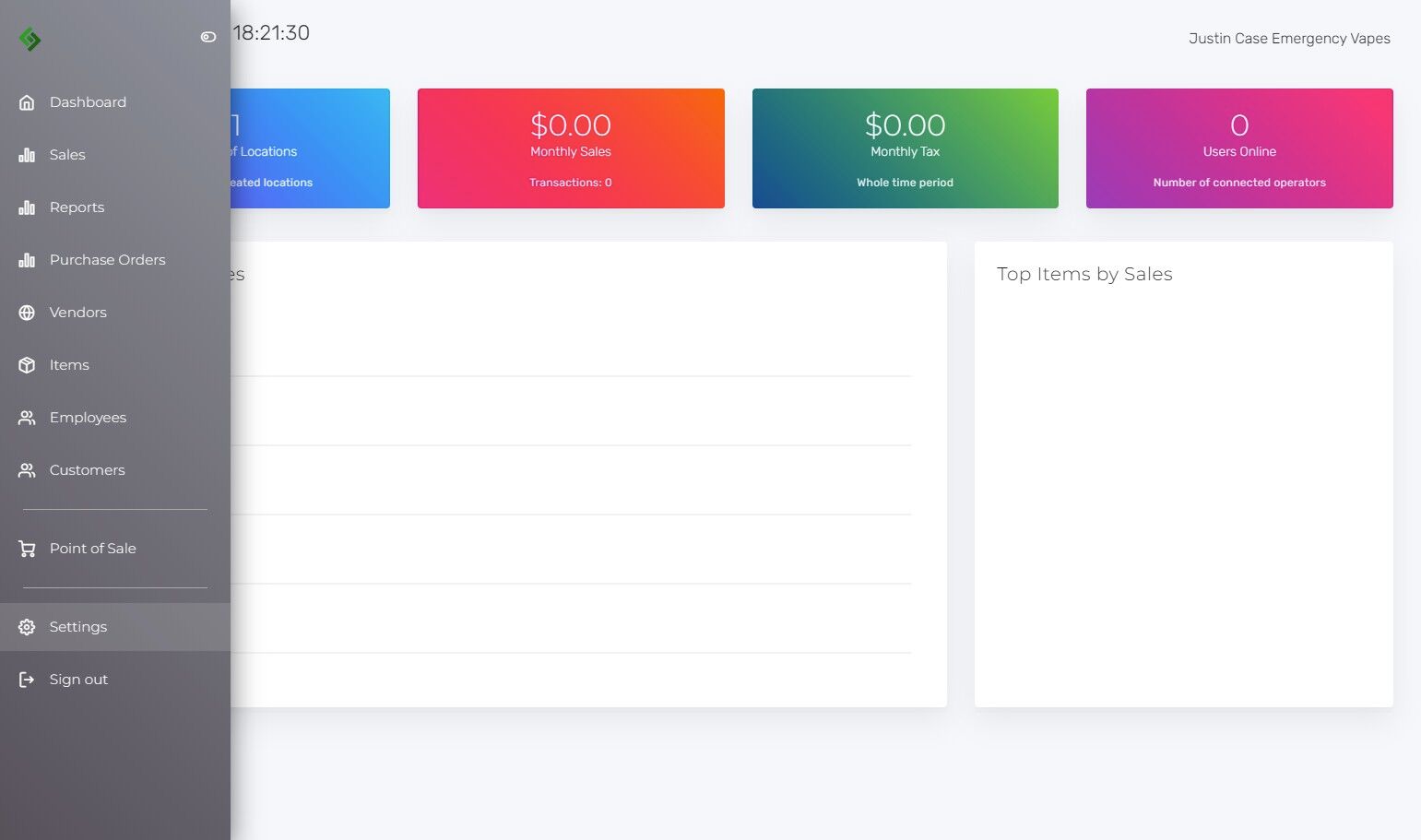 Settings Tab