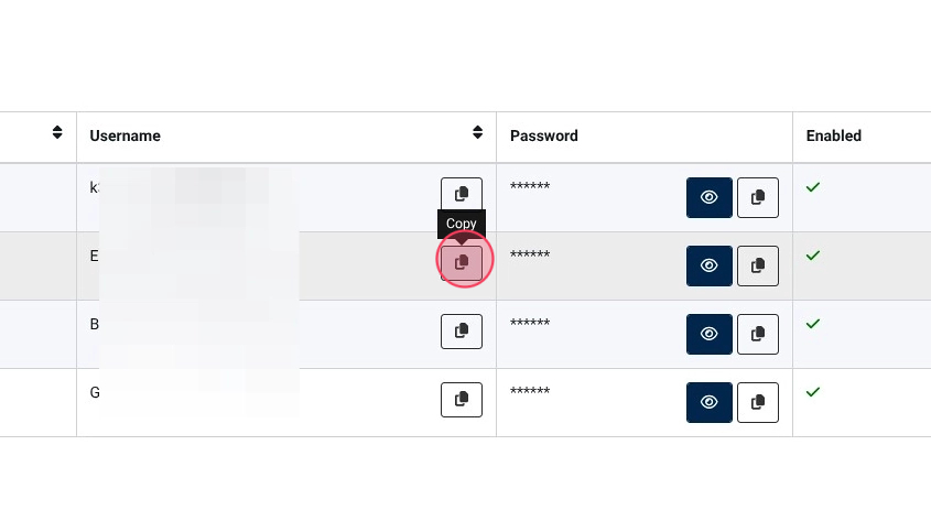 username location in the voxtelesys portal