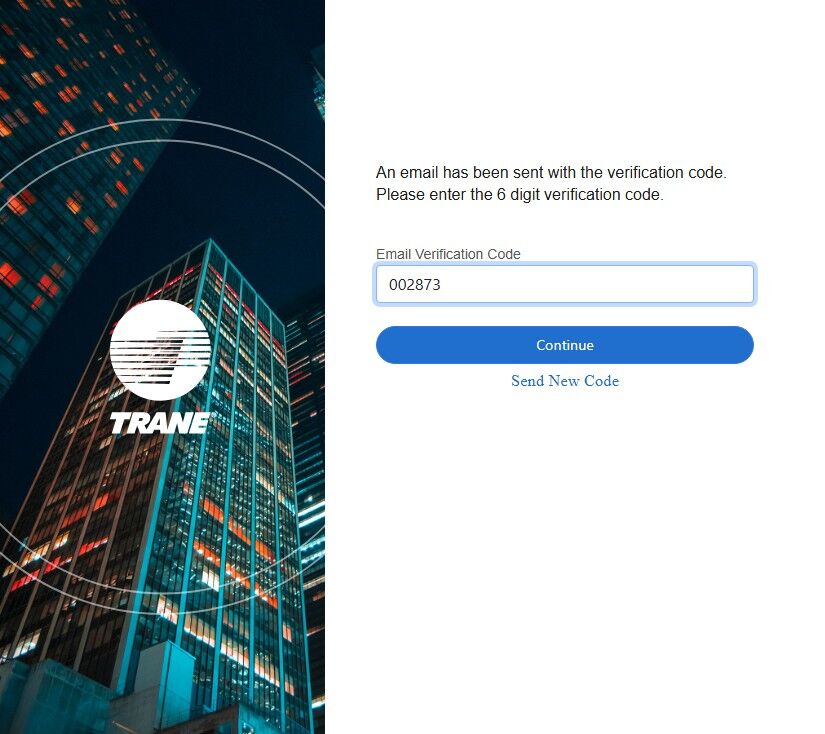 How to log into your new Trane Connect account – Trane Digital Support