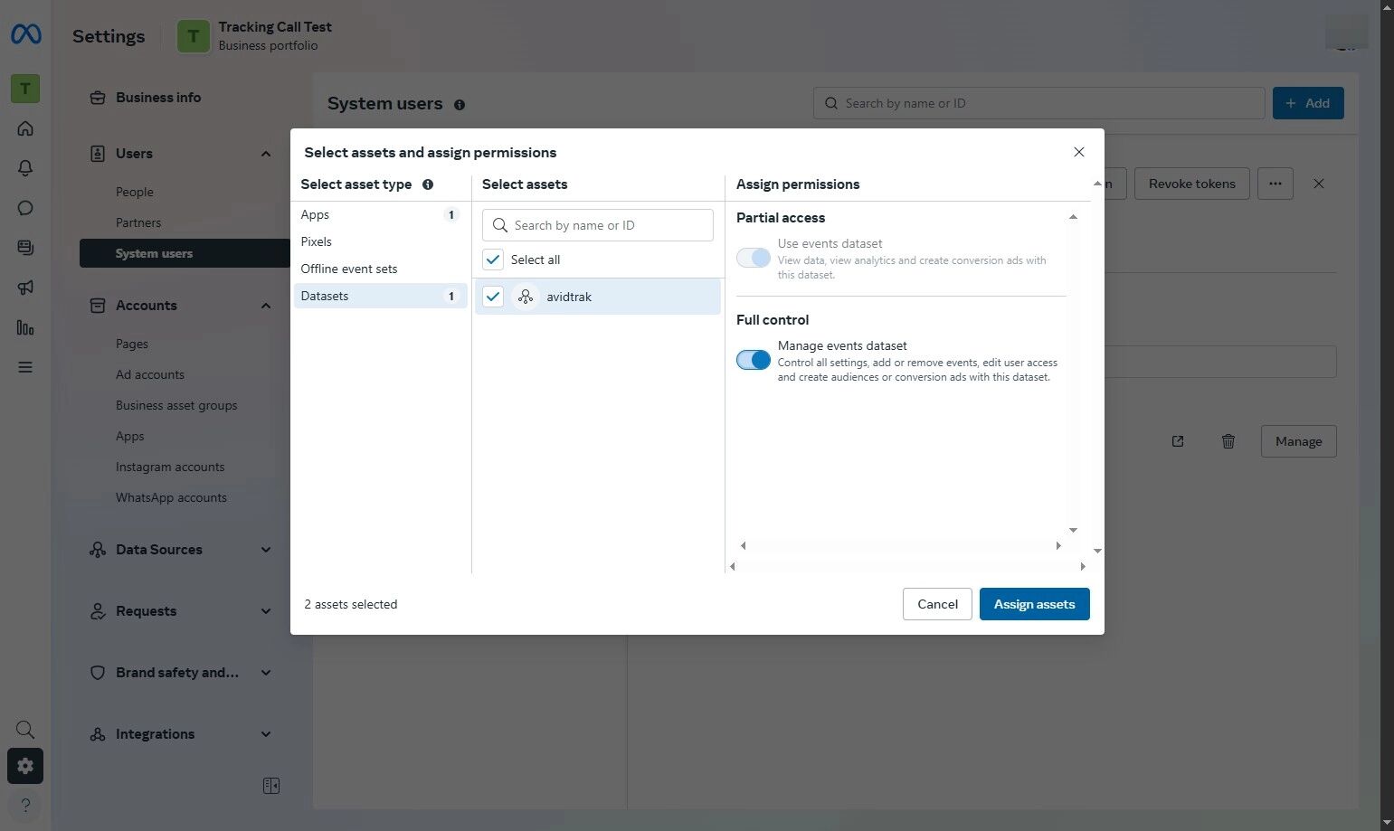AvidTrak Call Tracking Integration