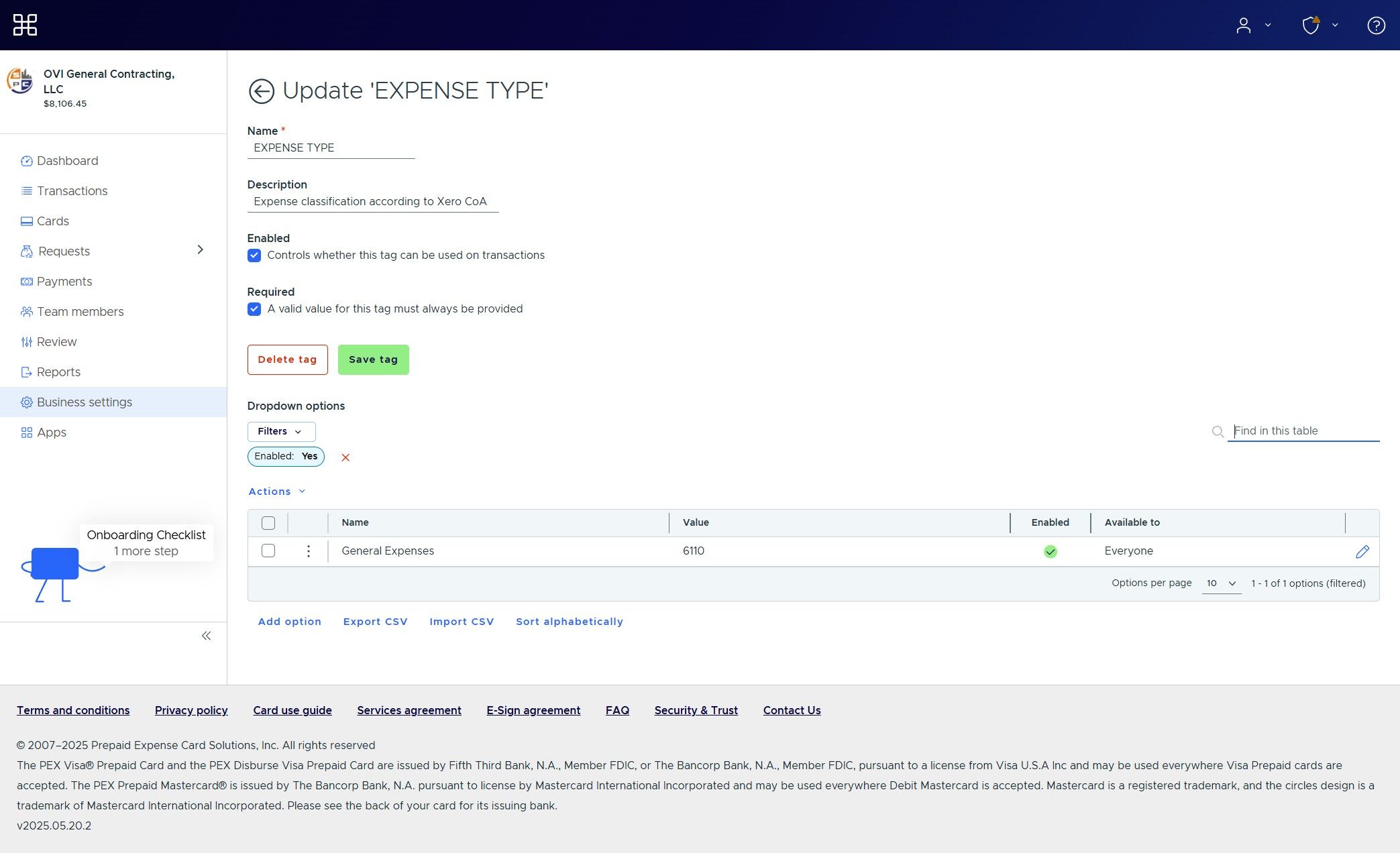 Remove the enabled filter