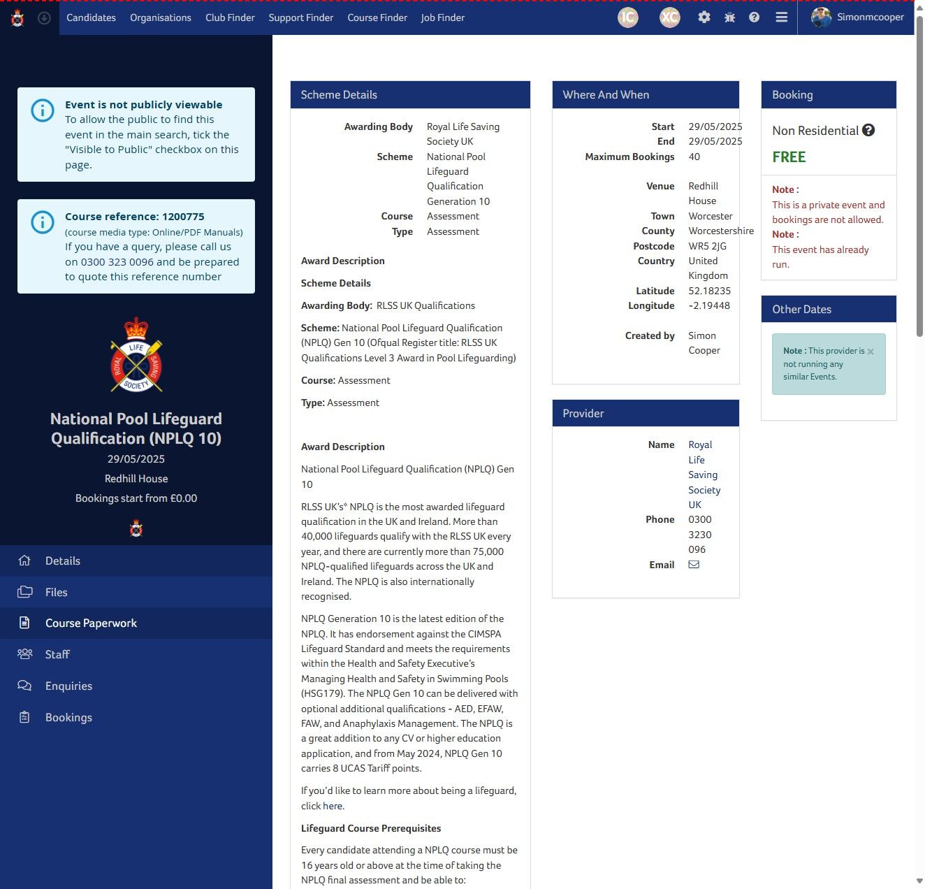 How To Upload Course Paperwork to Courses/Assessments