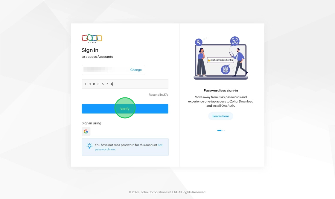 Zoho Integration with Avidtrak
