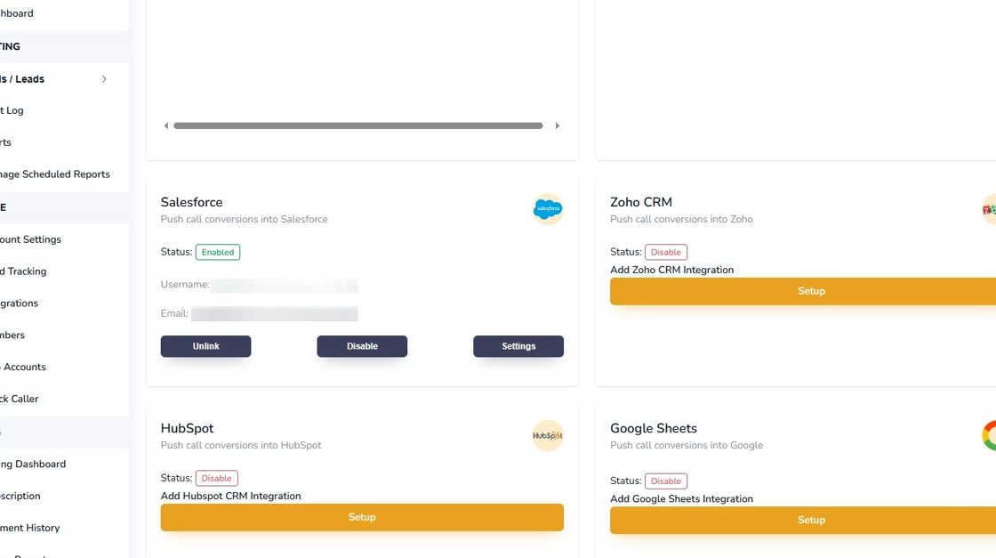 AvidTrak Salesforce Integrations
