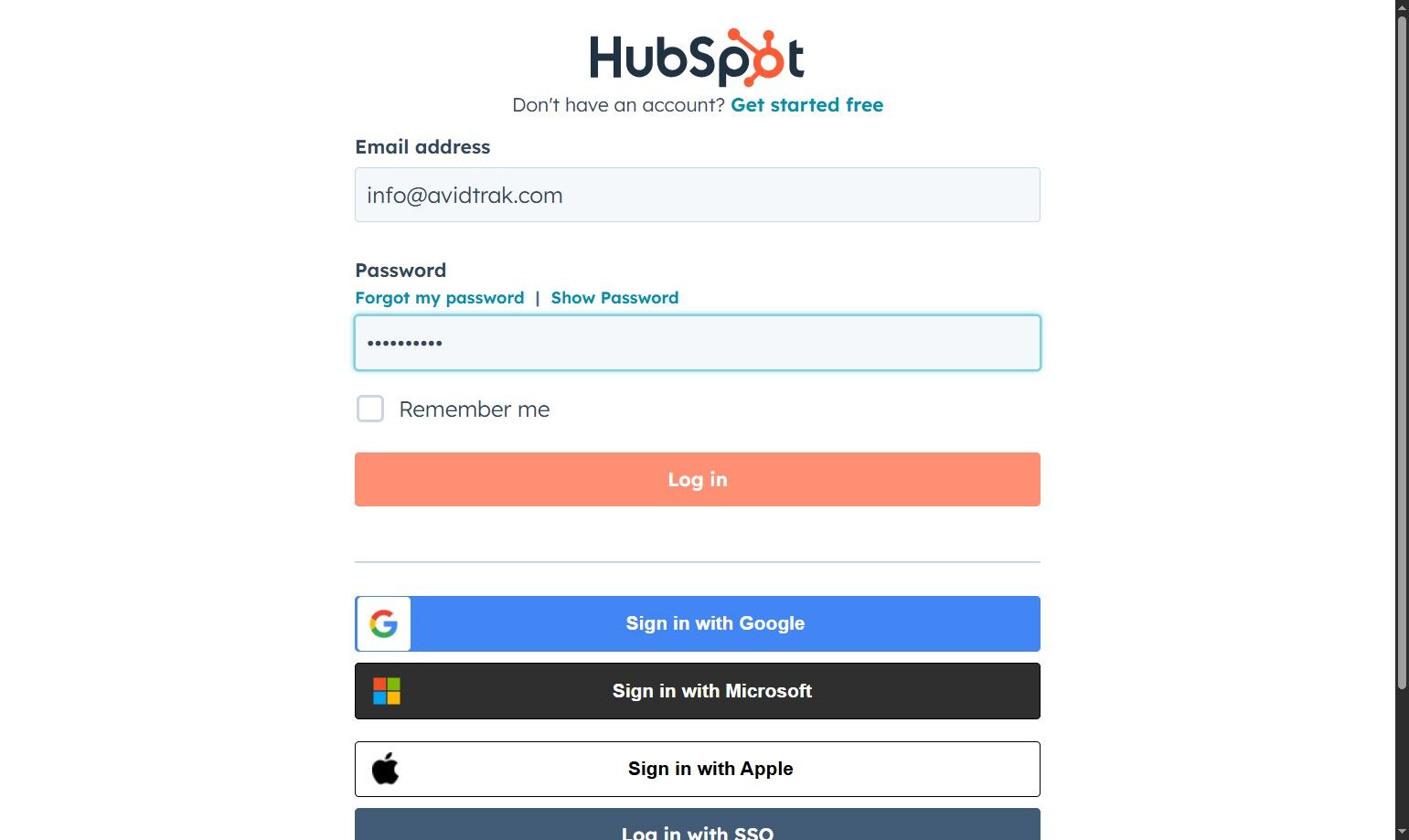 HubSpot Integrations in AvidTrak