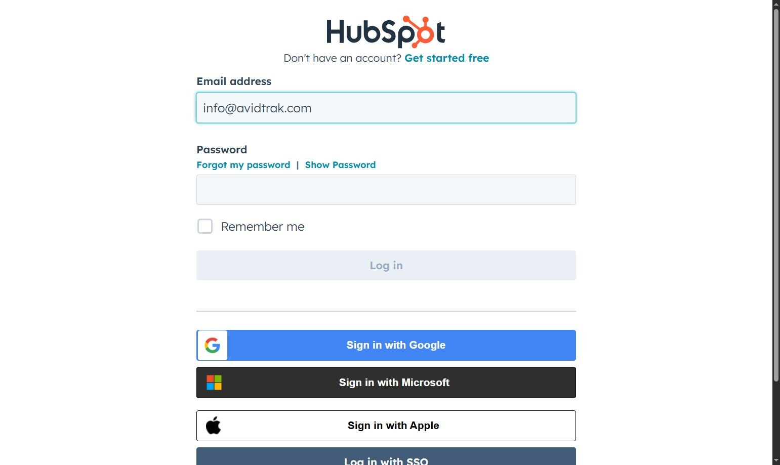 HubSpot Integrations in AvidTrak