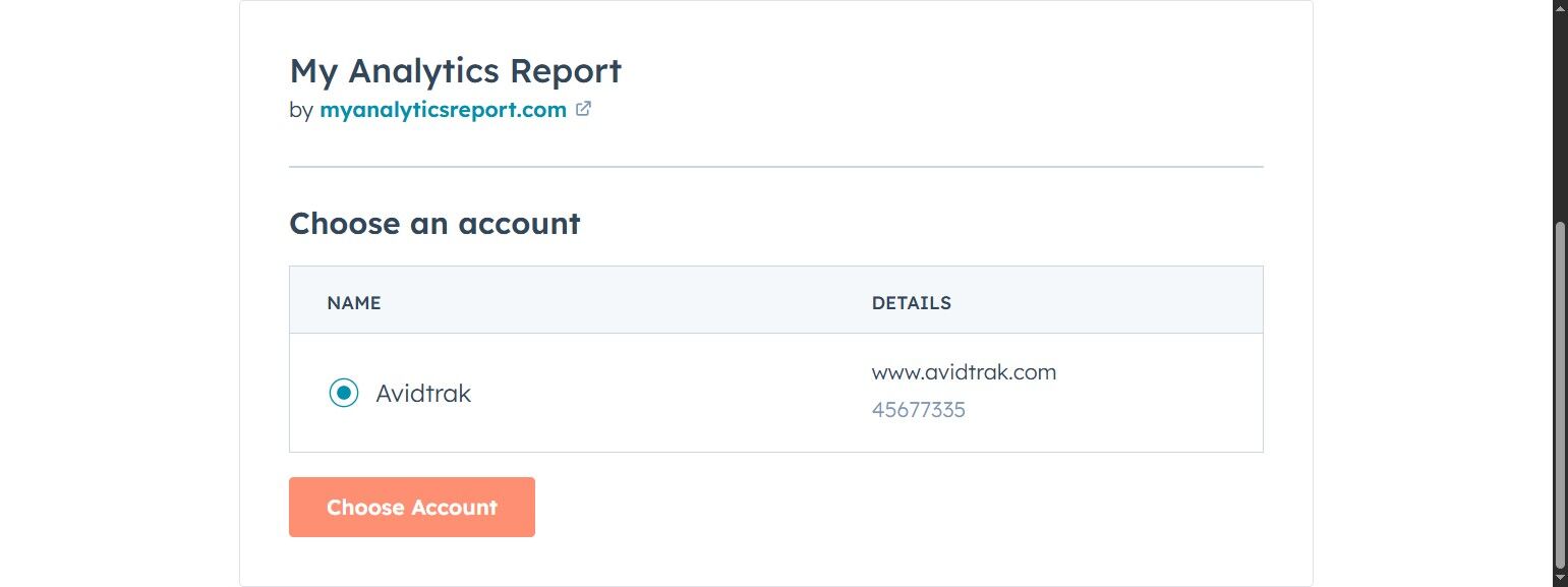HubSpot Integrations in AvidTrak