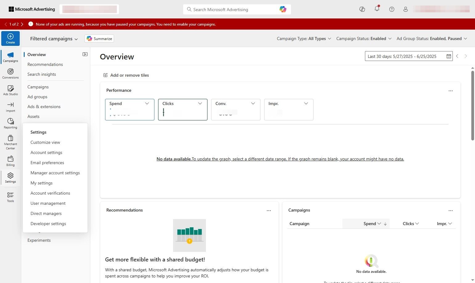 Microsoft Ads Integration