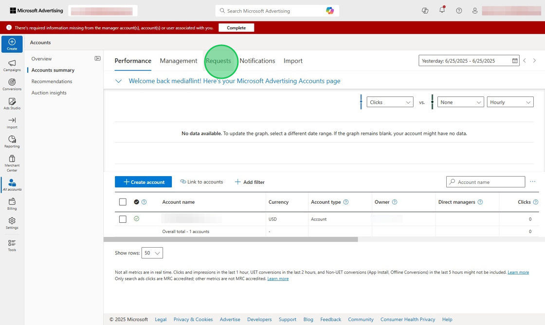 Microsoft Ads Integration