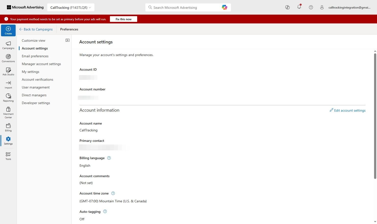 Microsoft Ads Integration