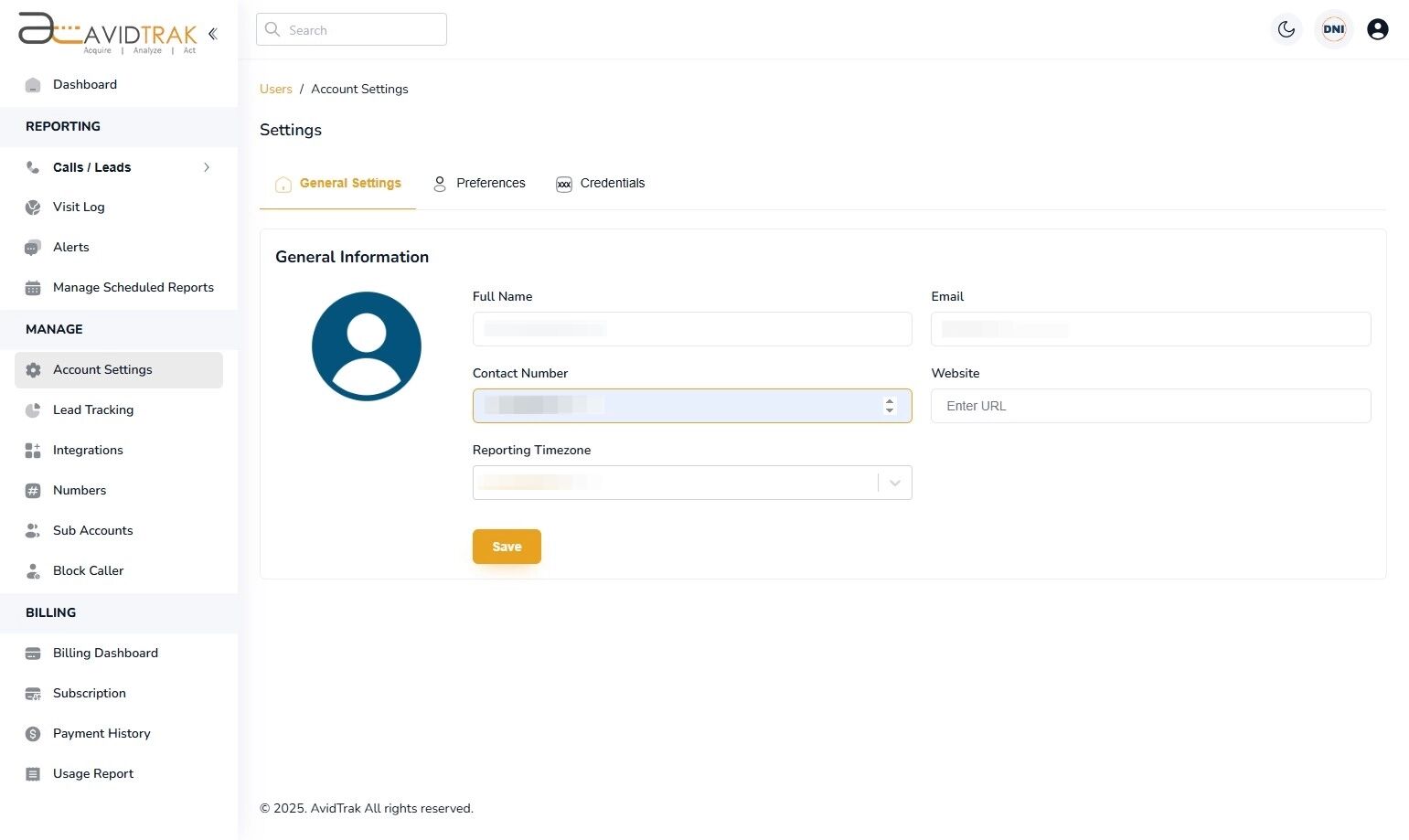 How to Change Your Profile Information