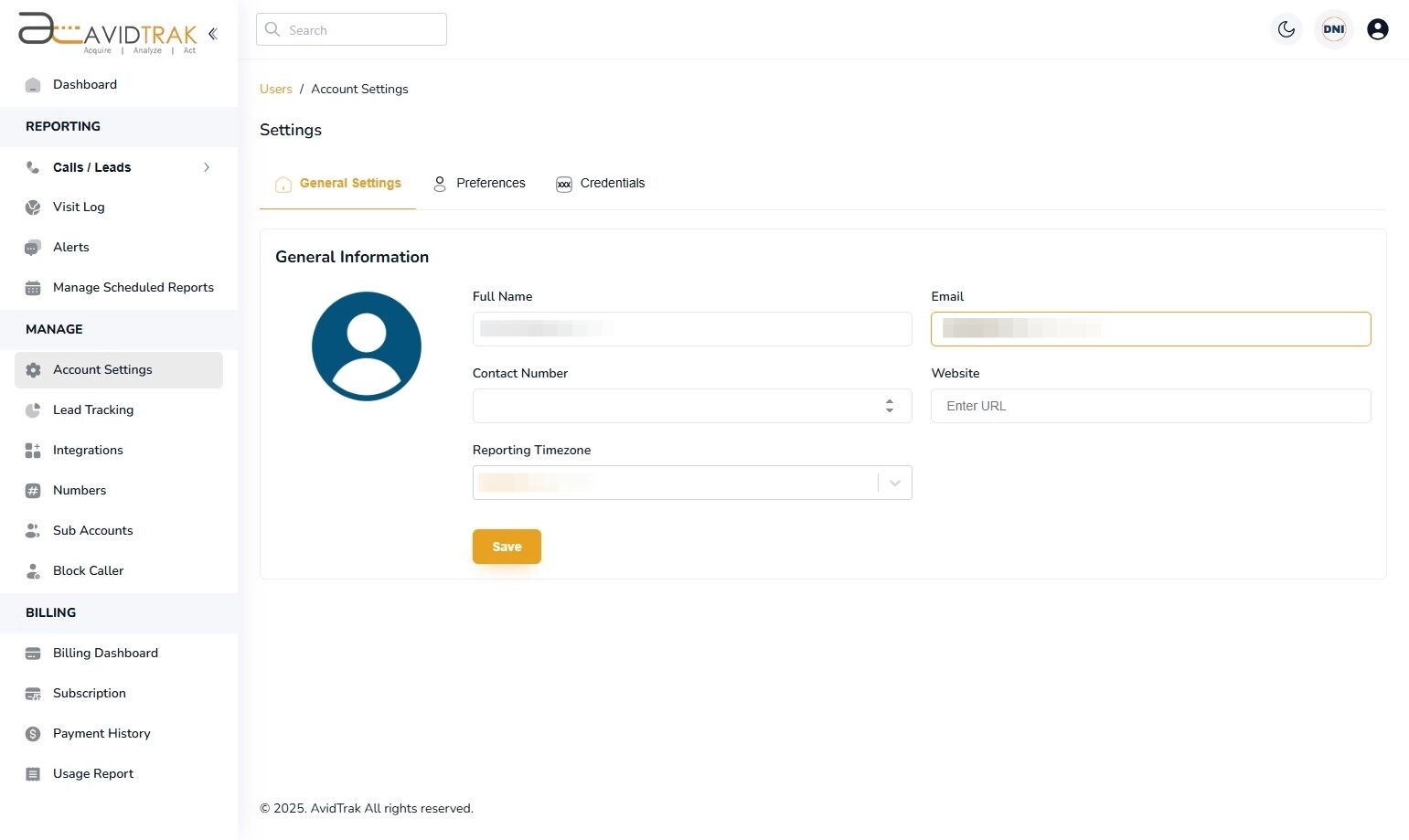 How to Change Your Profile Information