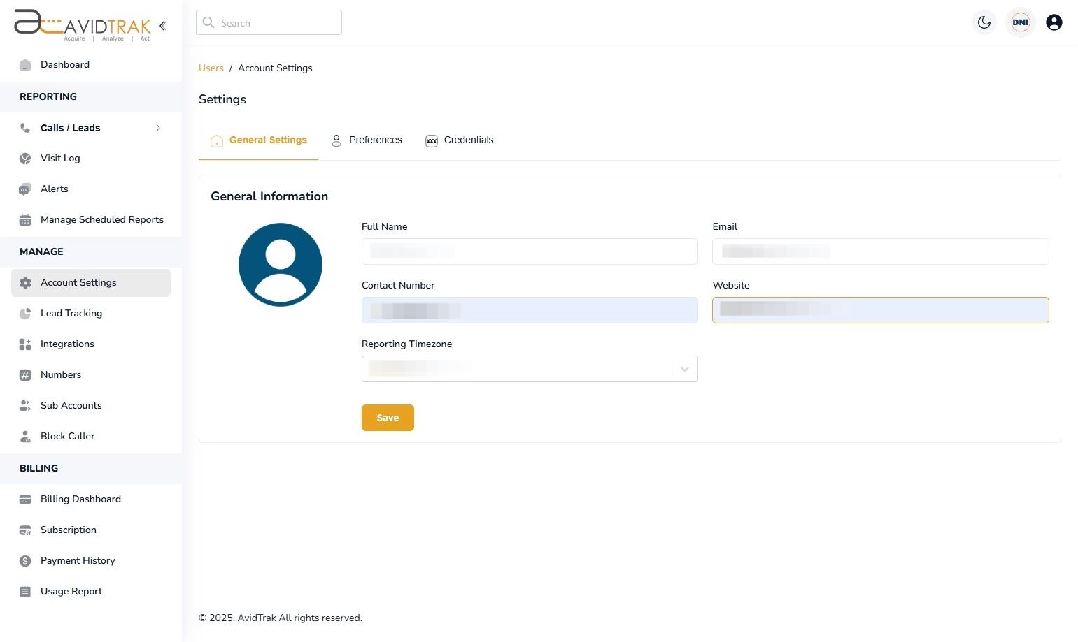 How to Change Your Profile Information