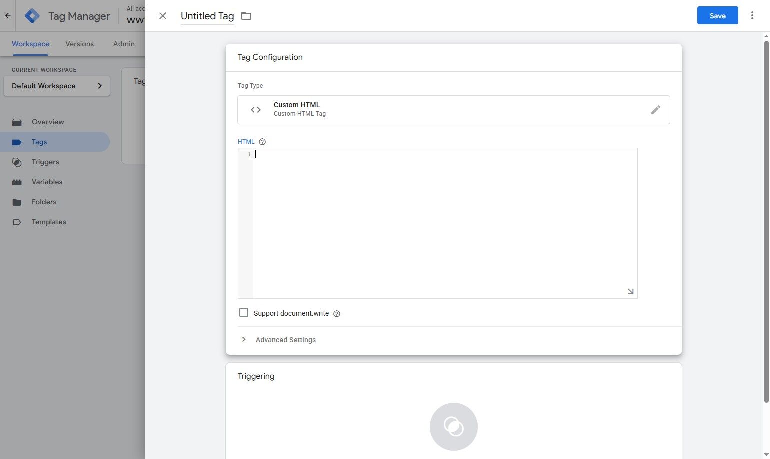 Setting Up Google Tag Manager updates