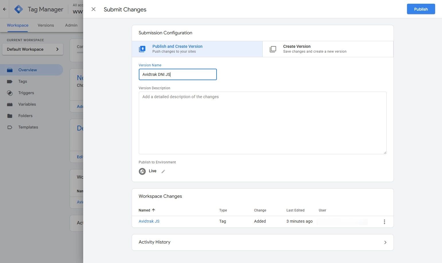 nameclick Google Tag Manager