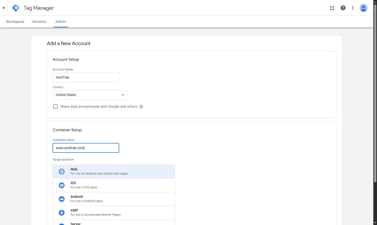 Setting Up Google Tag Manager Installation