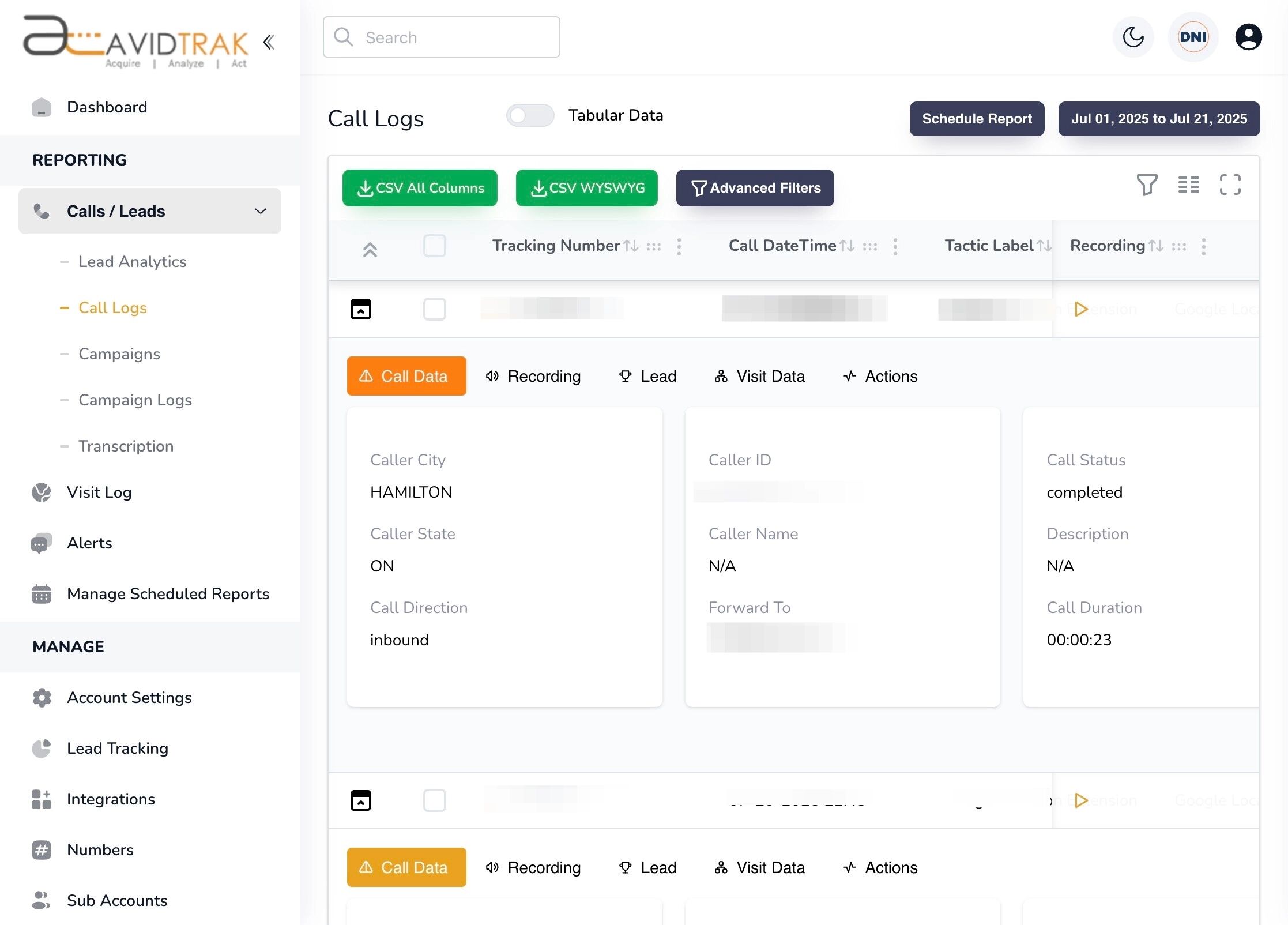 How To Access Call Logs and Data