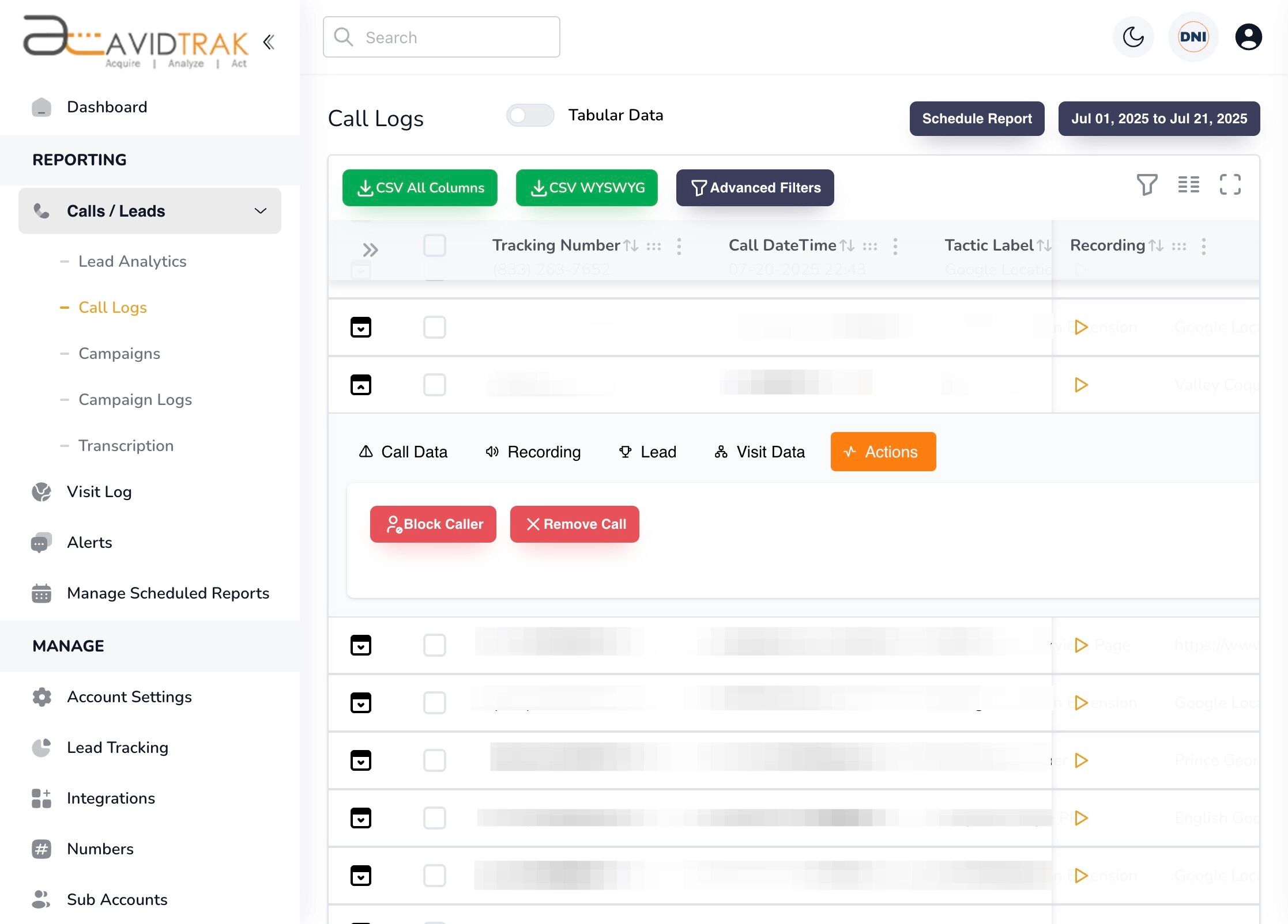 How To Access Call Logs and Data