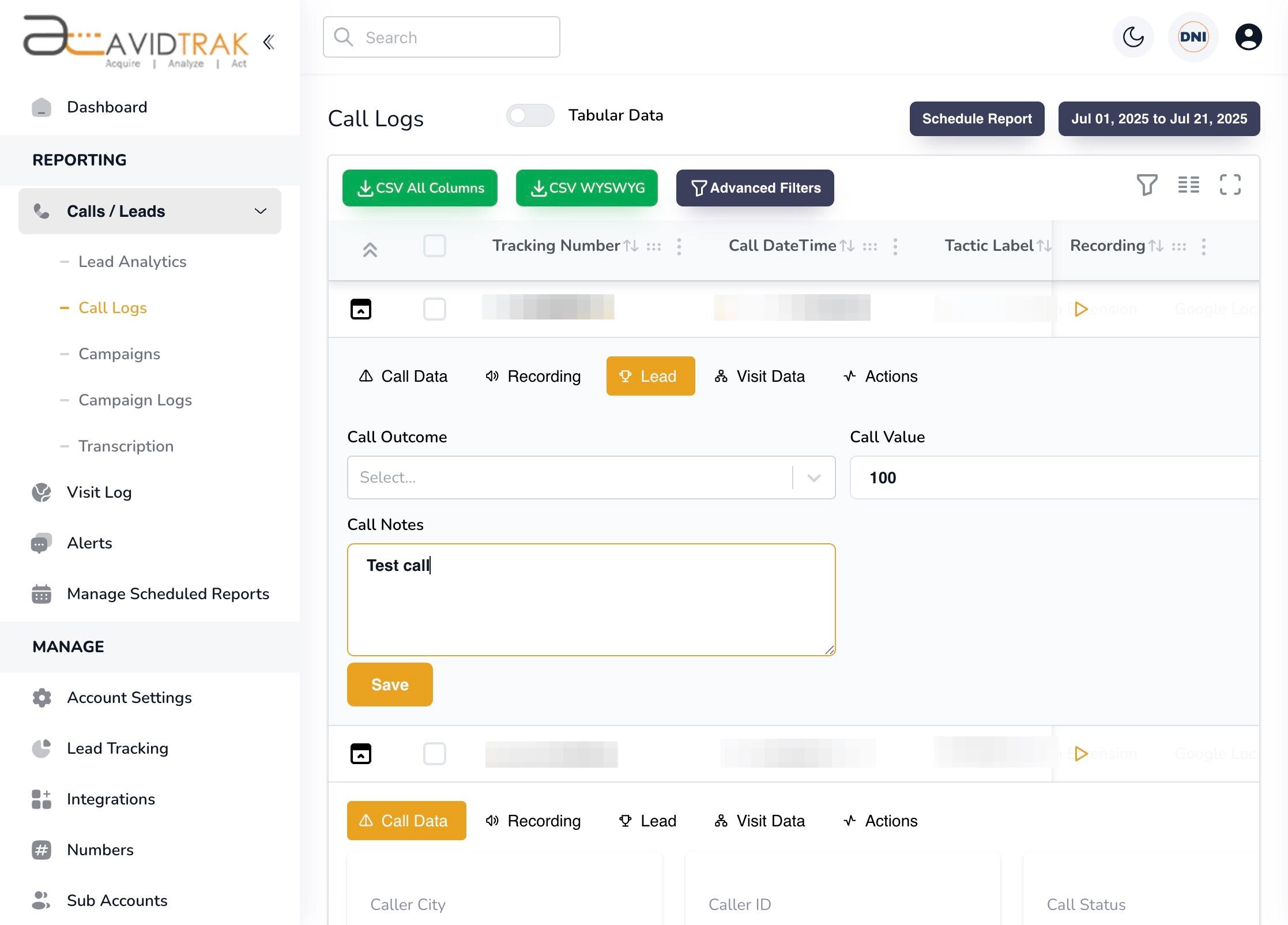 How To Access Call Logs and Data