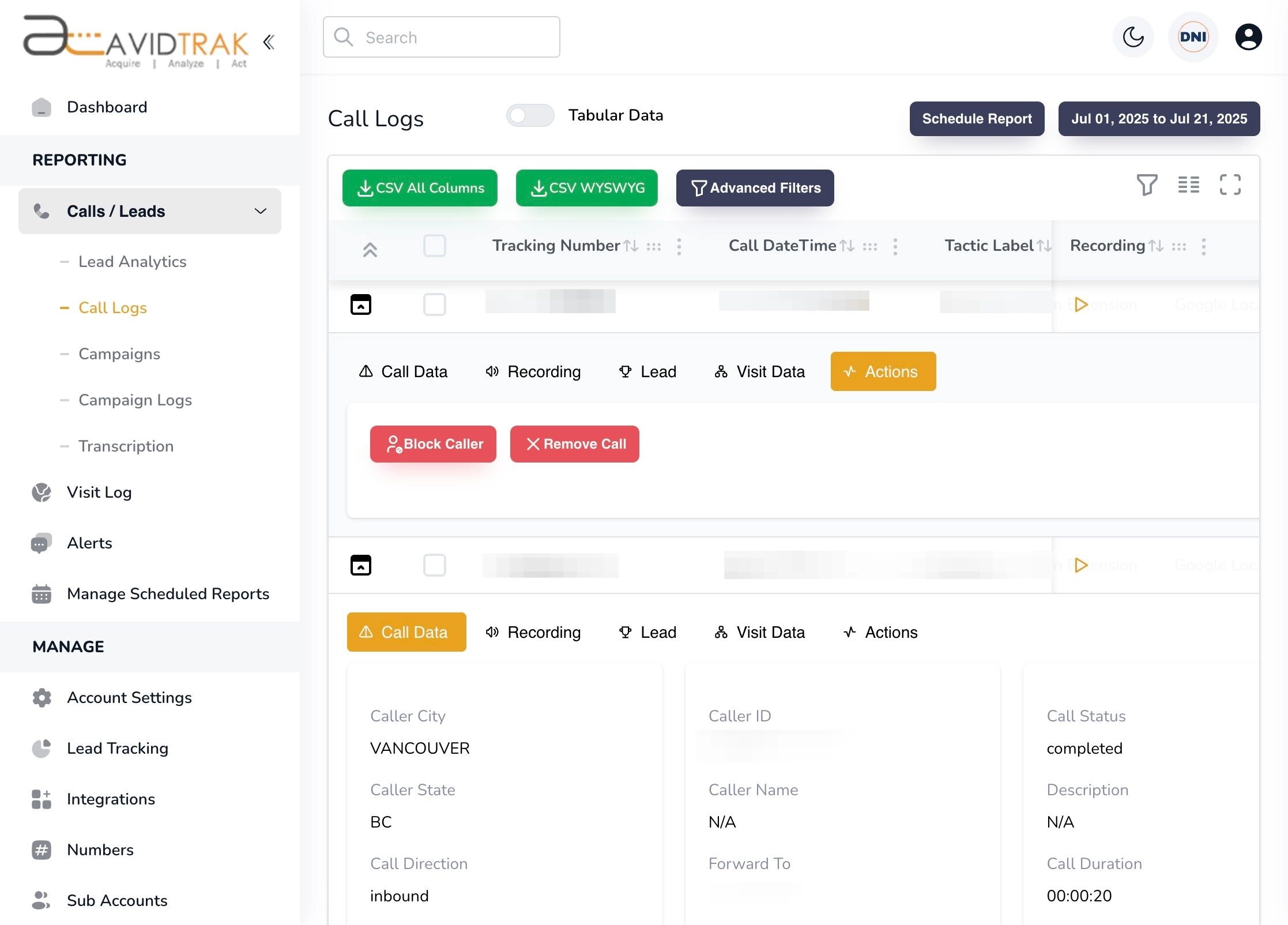 How To Access Call Logs and Data