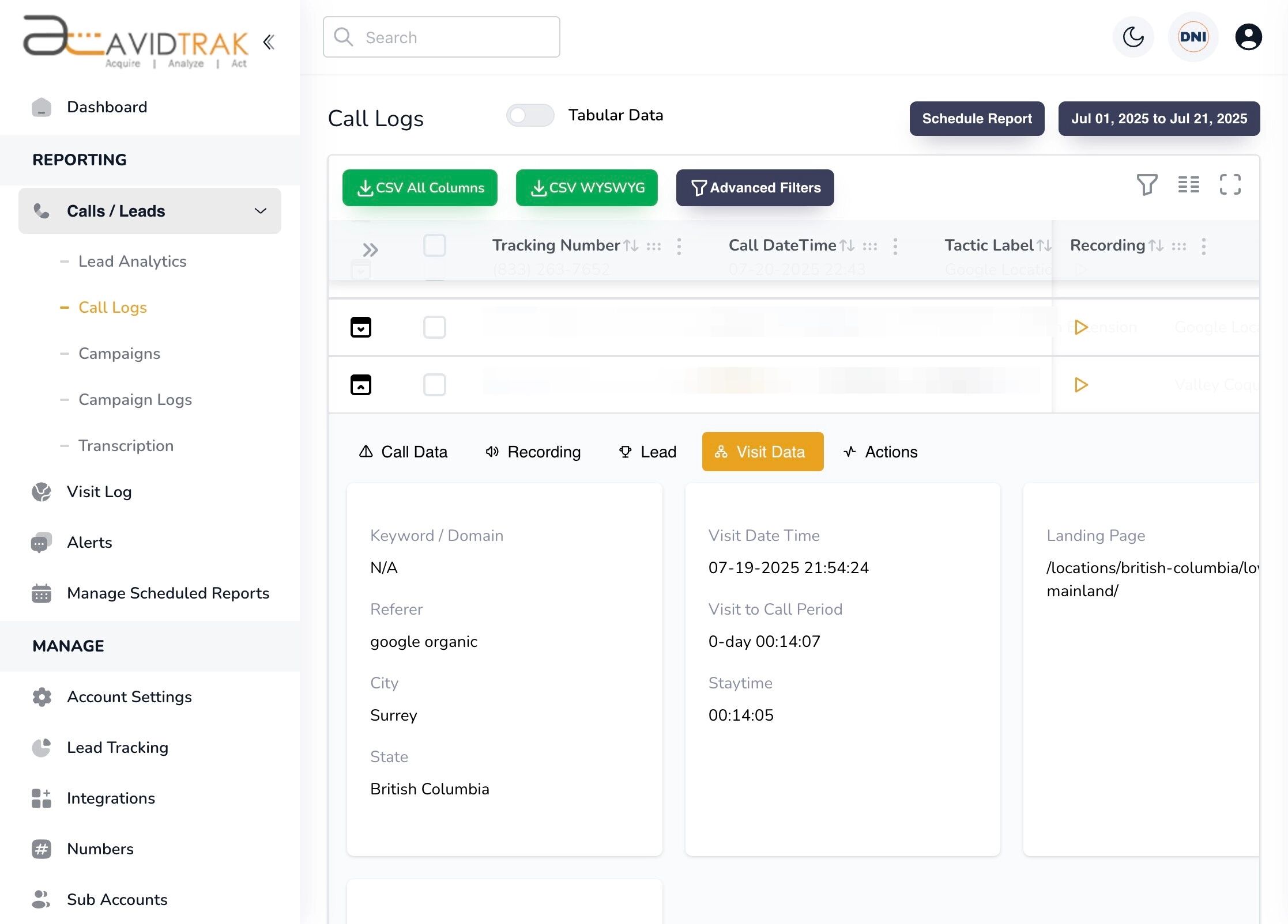 How To Access Call Logs and Data