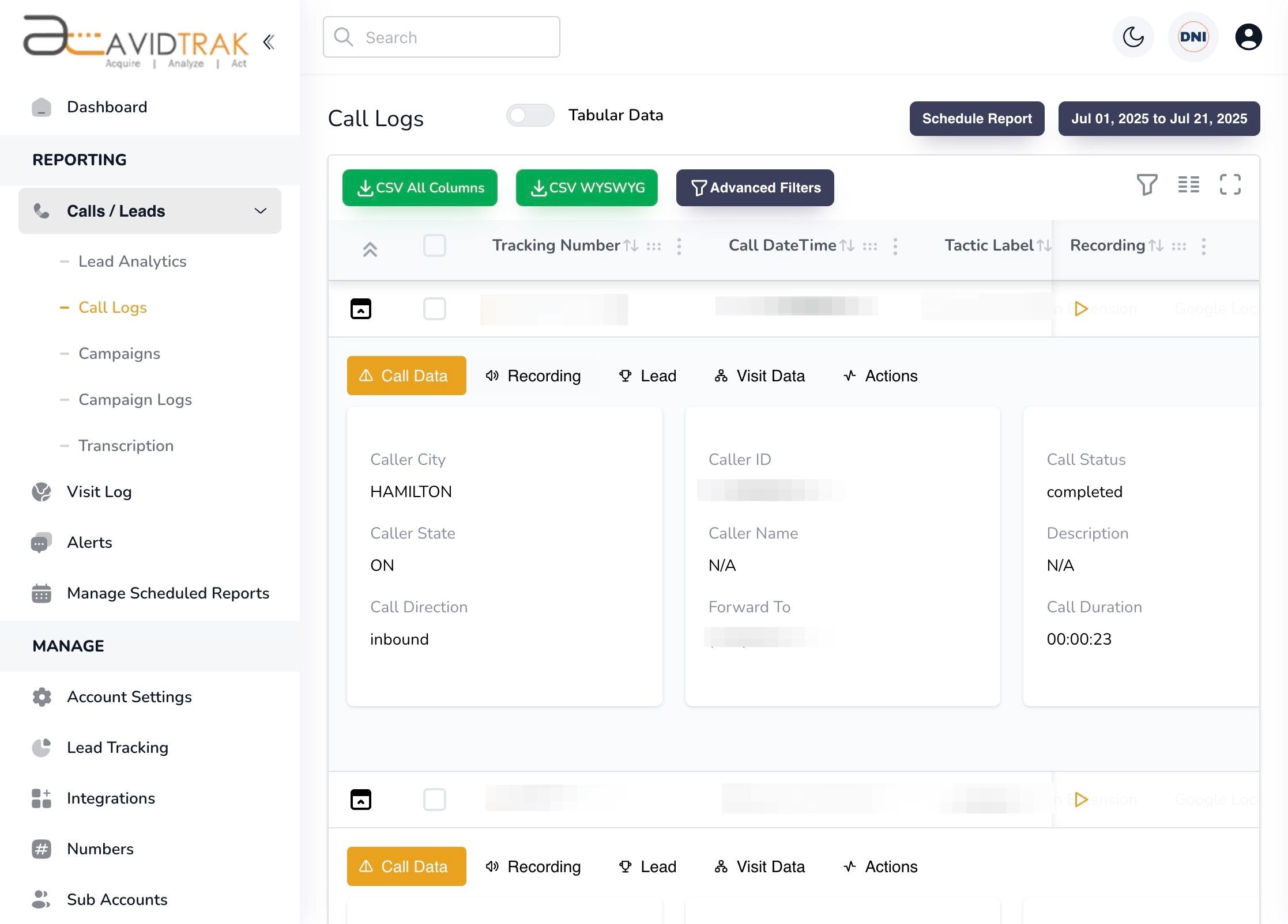 How To Access Call Logs and Data