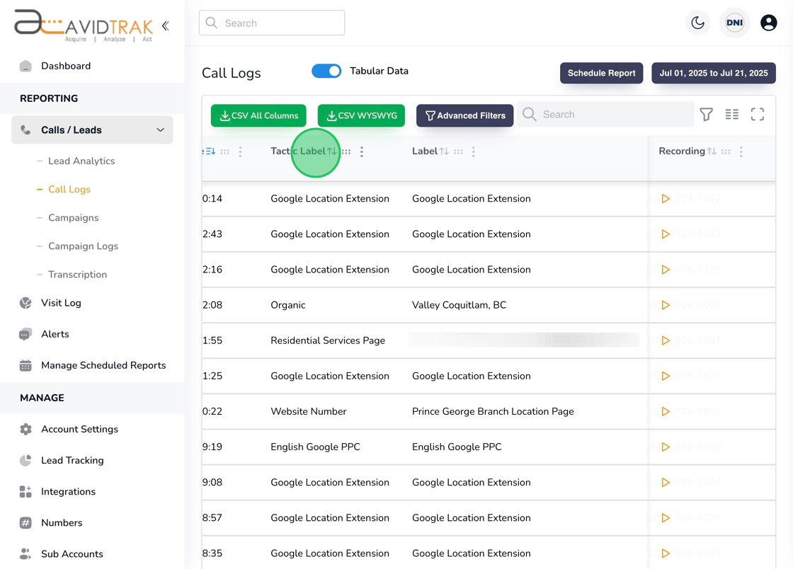 How To Access Call Logs and Data