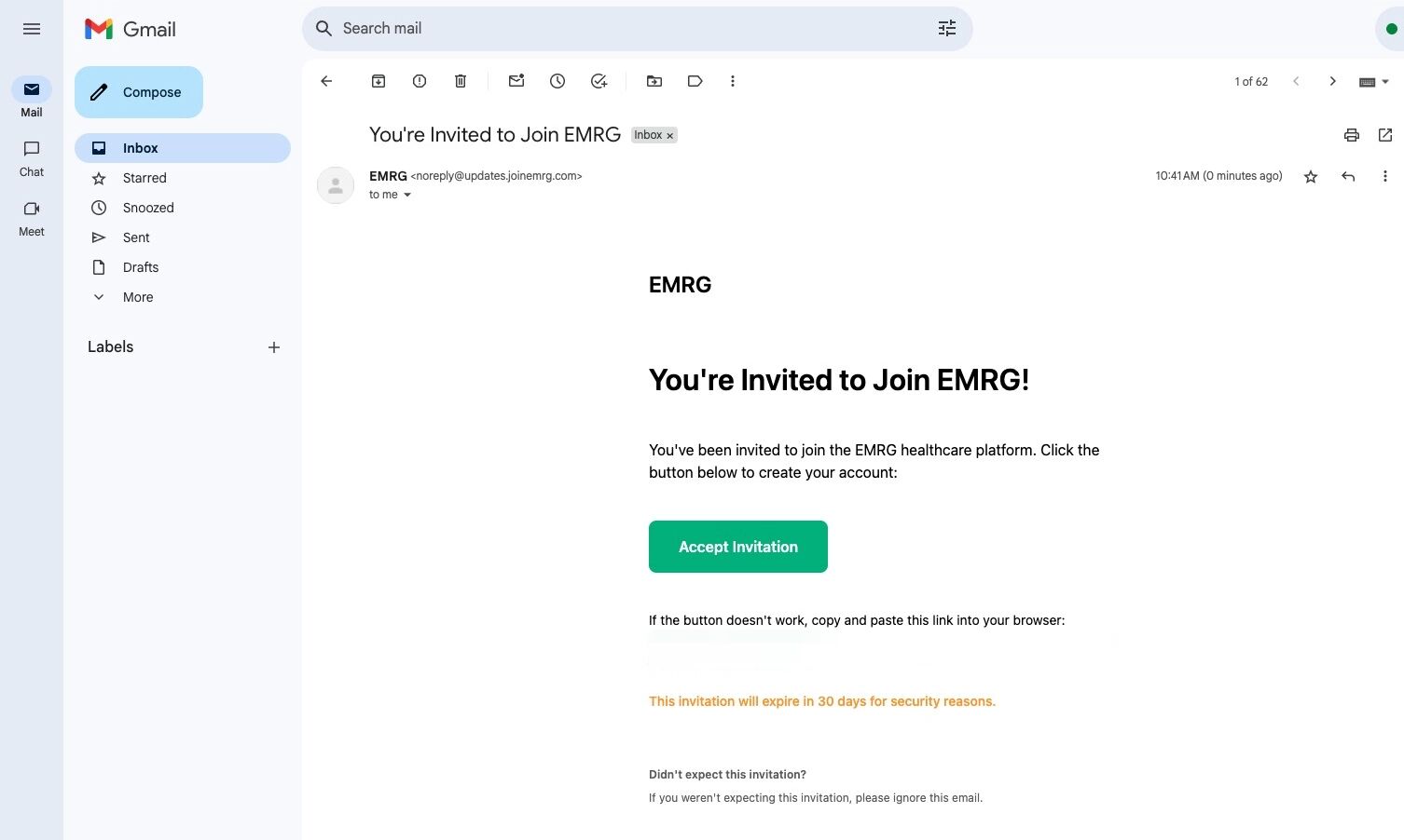 Accept Invitation