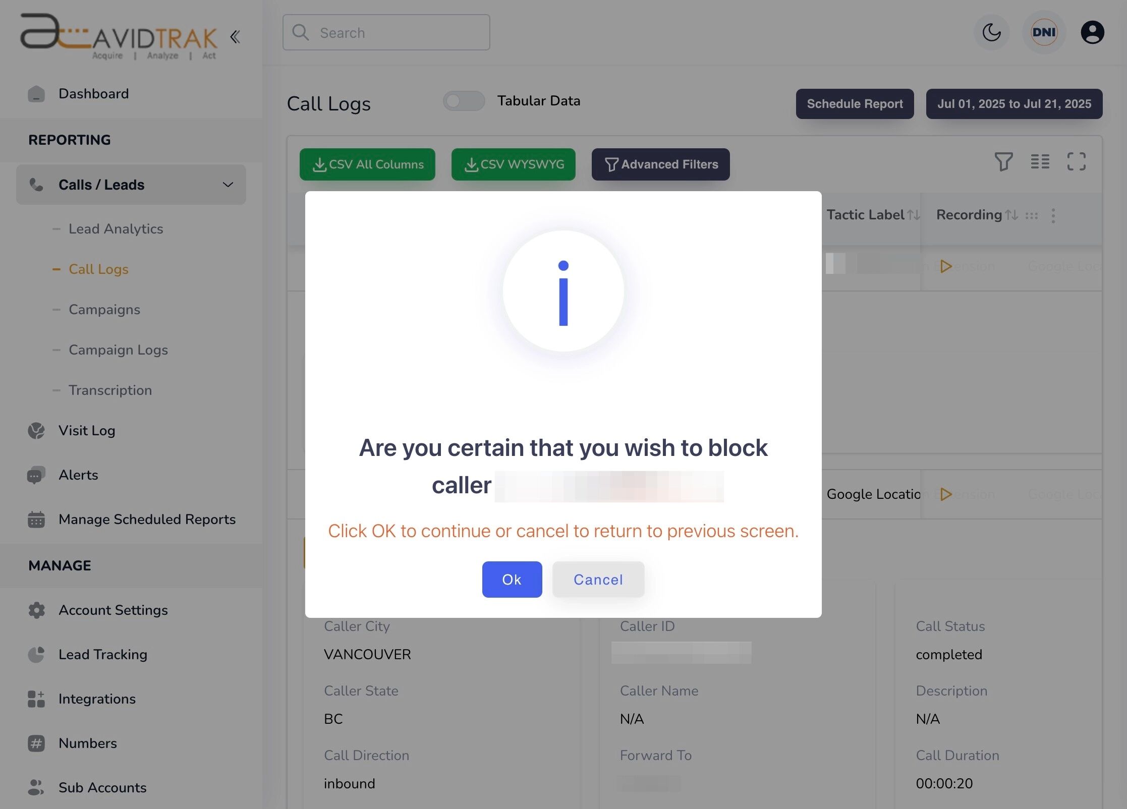 How To Access Call Logs and Data