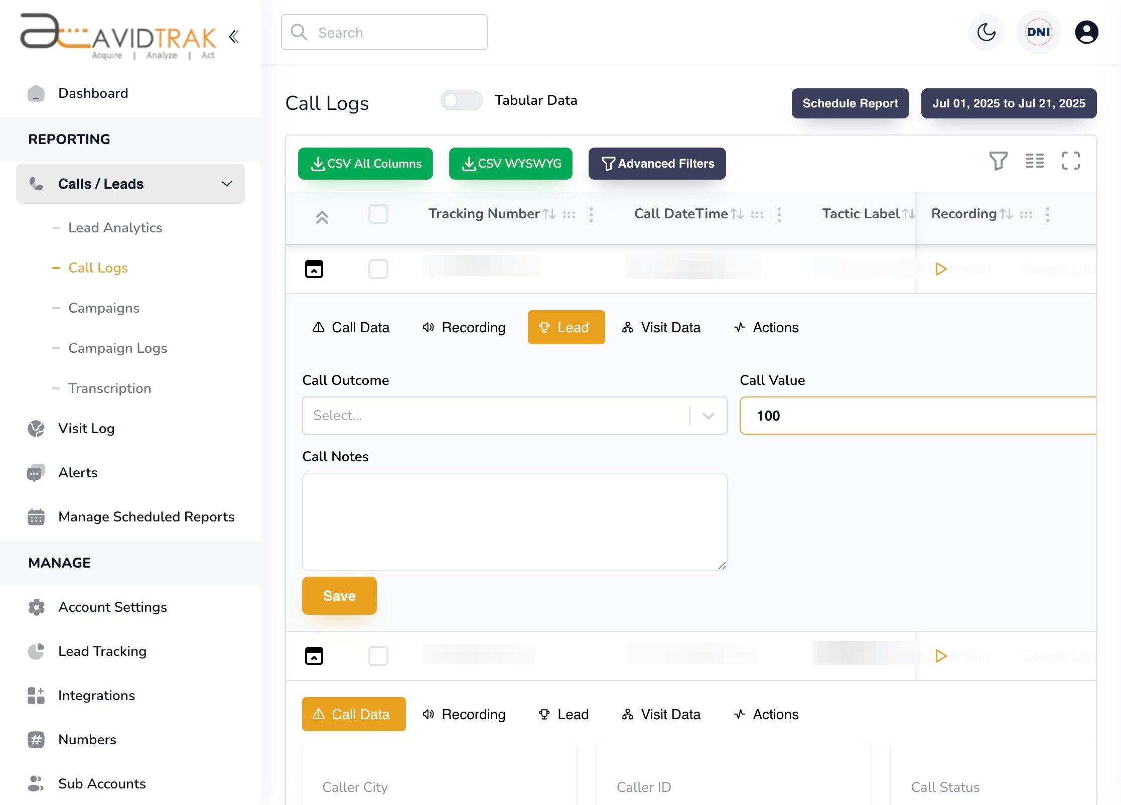 How To Access Call Logs and Data