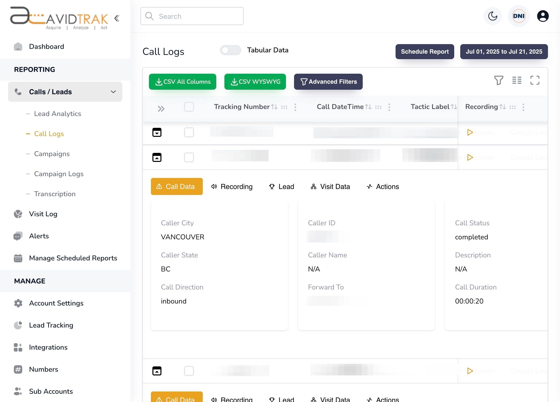 How To Access Call Logs and Data