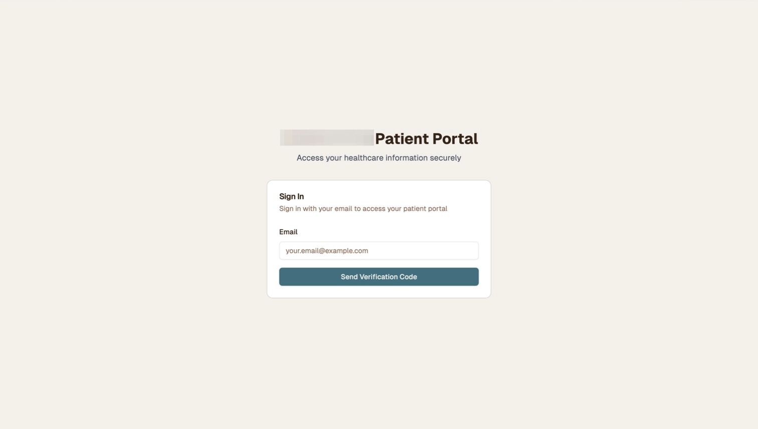 Portal Login
