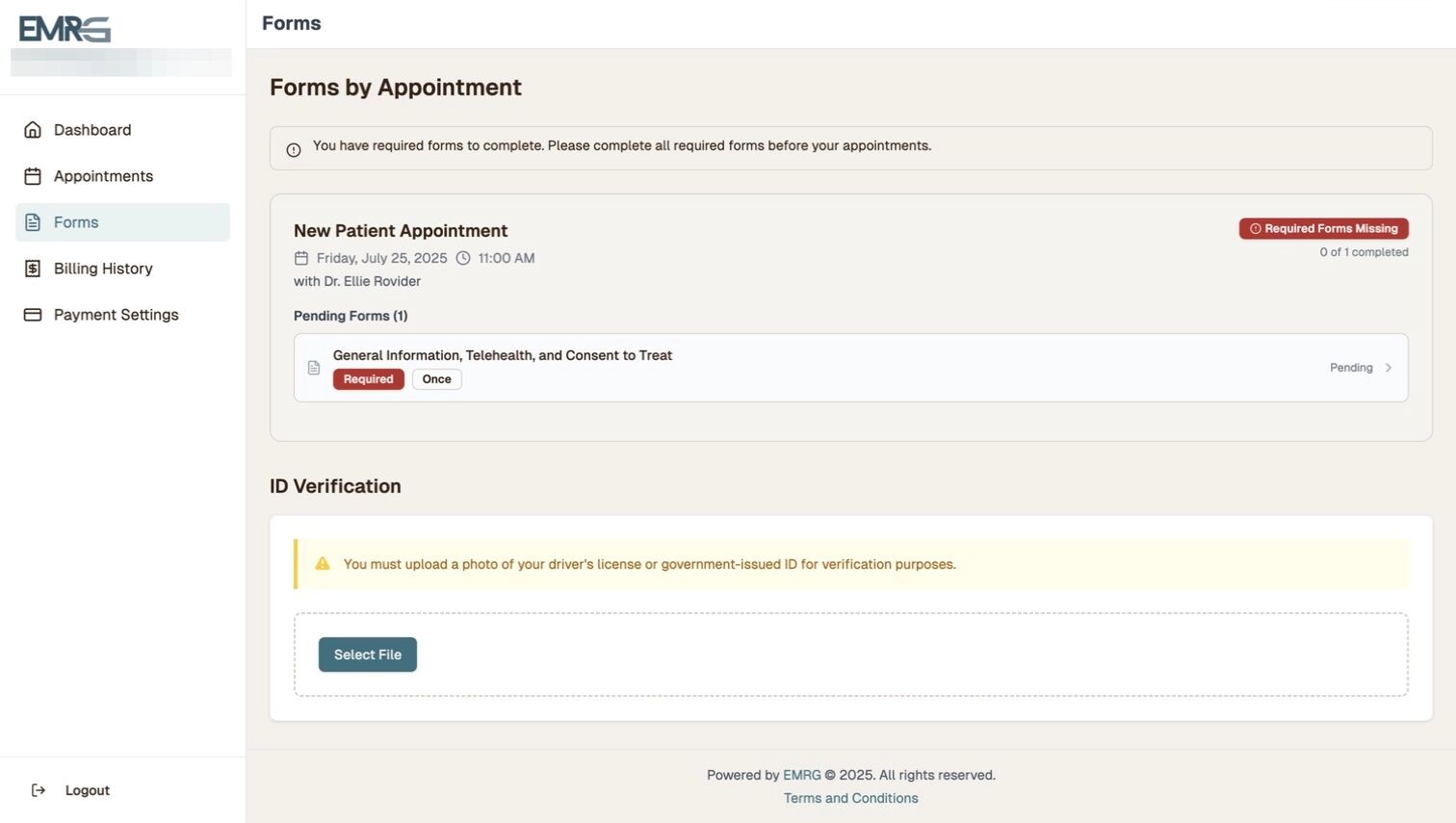 View Appointments