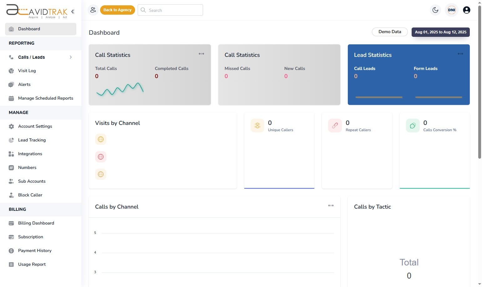 How to Set Up an AvidTrak Agency Account