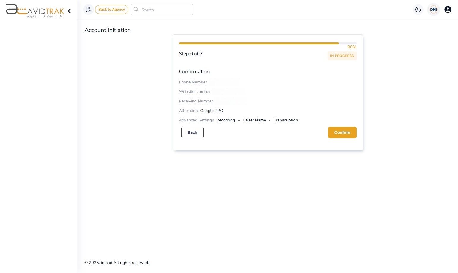 How to Set Up an AvidTrak Agency Account