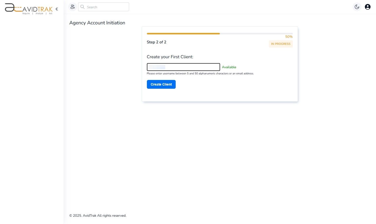 How to Set Up an AvidTrak Agency Account