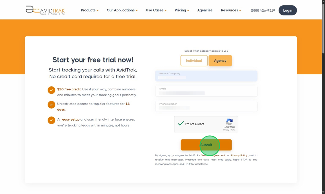 How to Set Up an AvidTrak Agency Account